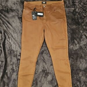 PAIGE Women's Tan Skinny Jeans